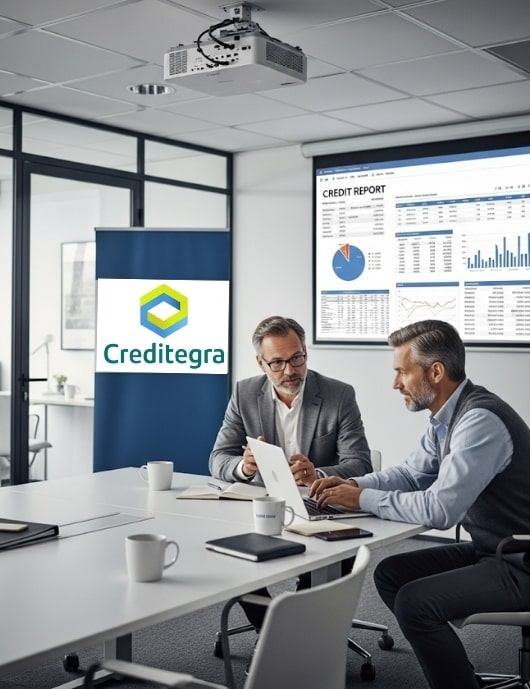 A team collaborating on data analytics